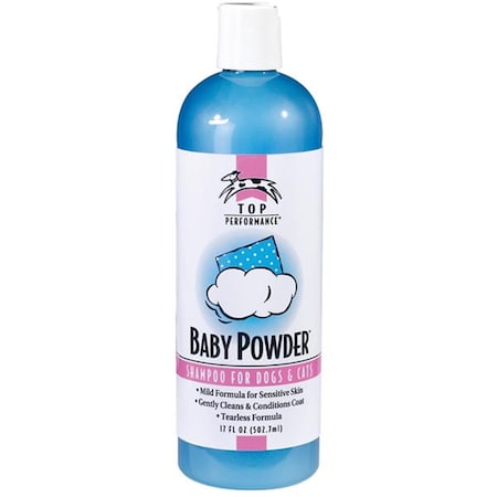 Pet Pals Top Performance Baby Powder Shampoo 17oz PE392064